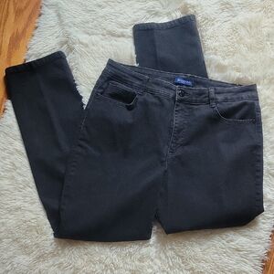 🍊 Bandolino Women's Dark Charcoal Straight Leg Jeans